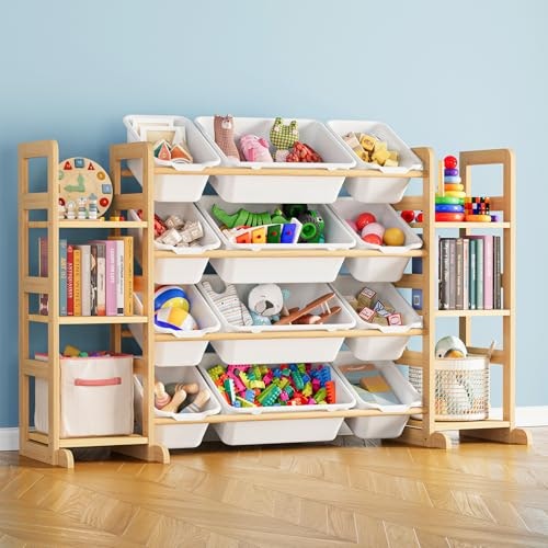 SpaceAid 6-Shelf 12-Bin Toy Storage Organizer: $77.98 SpaceAid 6-Shelf 12-Bin Toy Storage Organizer: $77.98
