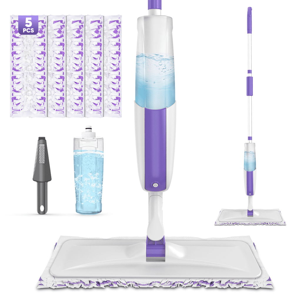 Sugarday Spray Mop with 5 Disposable Pads: $13.89 Sugarday Spray Mop with 5 Disposable Pads: $13.89