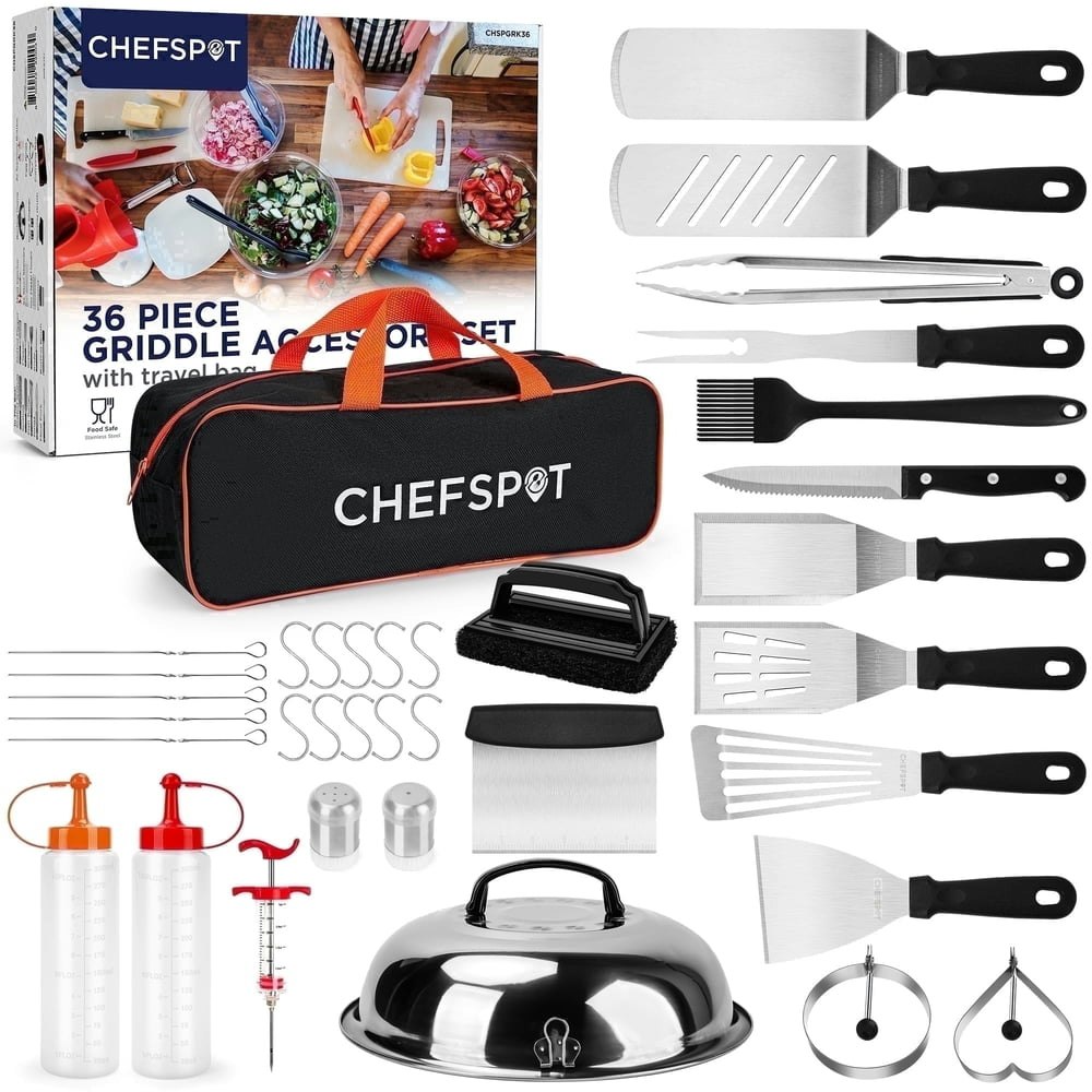 Chefspot 36-Piece Griddle Accessory Kit: $27.99