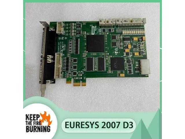 Euresys 2007 D3 PCIE Video Image Capture Card: $343.74 Euresys 2007 D3 PCIE Video Image Capture Card: $343.74