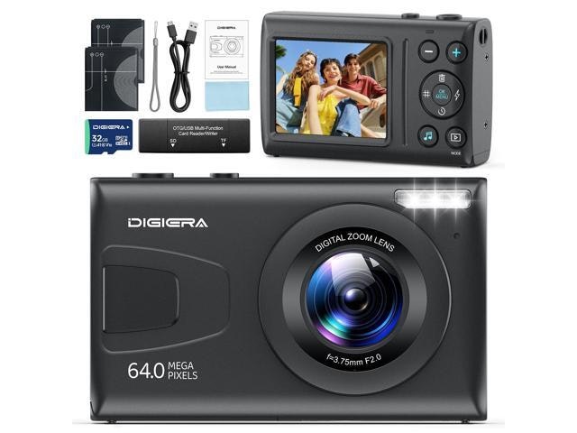4K Digital Vlogging Camera with 32GB SD Card: $77.99 4K Digital Vlogging Camera with 32GB SD Card: $77.99