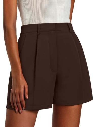 Feiersi Women's Elastic Waist Tailored Shorts: $19.99 Feiersi Women's Elastic Waist Tailored Shorts: $19.99
