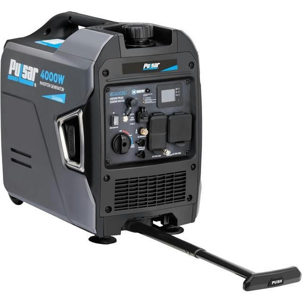 Pulsar 4,000W Dual Fuel Inverter Generator: $499 Pulsar 4,000W Dual Fuel Inverter Generator: $499