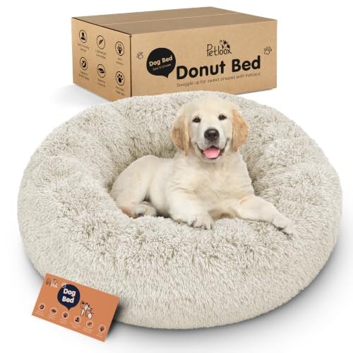 Small Cream Donut Dog Bed: $25.46 Small Cream Donut Dog Bed: $25.46
