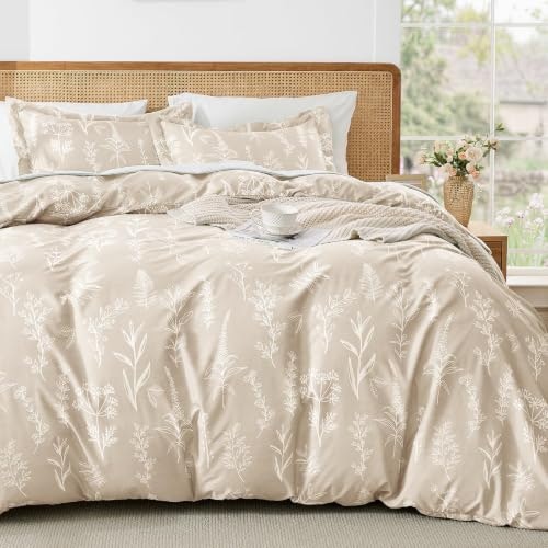 Muxhomo Queen 3-Piece Floral Microfiber Duvet Cover Set: $24.97 Muxhomo Queen 3-Piece Floral Microfiber Duvet Cover Set: $24.97