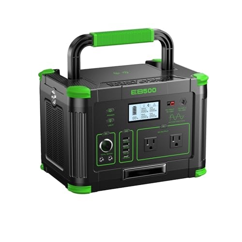 500W 519Wh Portable Solar Power Station: $199.97