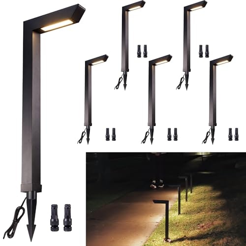 Varmtalys 12V Low Voltage LED Landscape Path Lights 6-Pack: $88.14