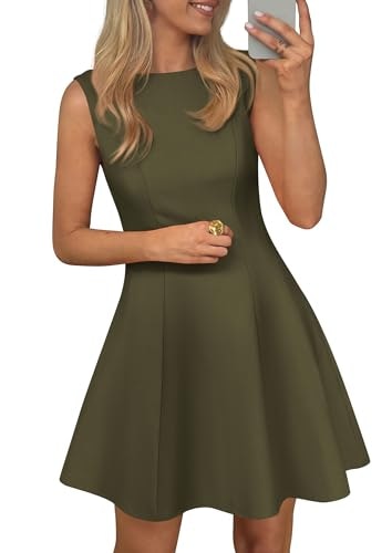 Prettygarden Women's Boat Neck A-Line Mini Dress: $28.88 Prettygarden Women's Boat Neck A-Line Mini Dress: $28.88