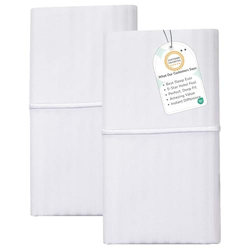 Feather & Stitch 20x30-Inch 500TC Cotton Pillow Covers 2-Pack: $20.38 Feather & Stitch 20x30-Inch 500TC Cotton Pillow Covers 2-Pack: $20.38
