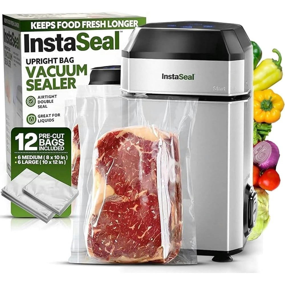 InstaSeal Food Vacuum Sealer Machine: $89.99 InstaSeal Food Vacuum Sealer Machine: $89.99