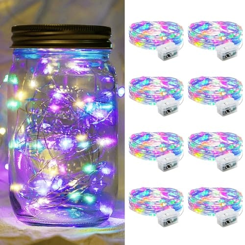 Chzk 7-Foot 20-LED Fairy String Lights 8-Pack: $6.98 Chzk 7-Foot 20-LED Fairy String Lights 8-Pack: $6.98