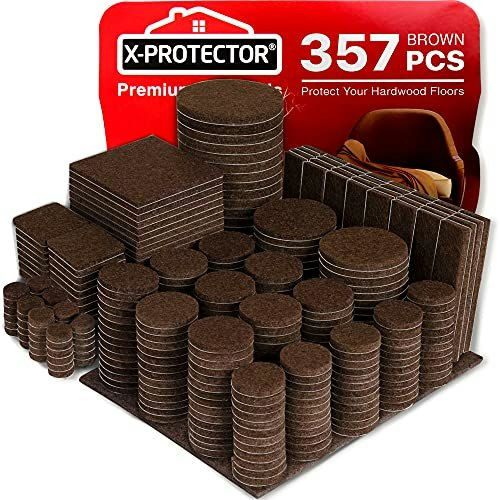 X-Protector Felt Furniture Pads 357-Piece Set: $15.11