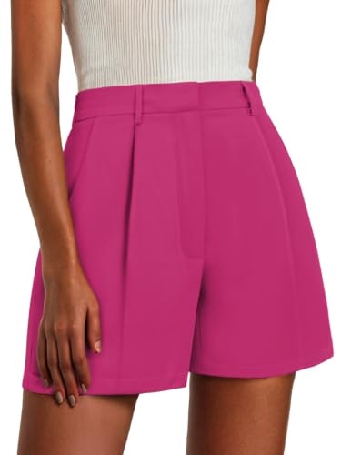 Feiersi Women's Elastic Waist Tailored Dressy Casual Shorts: $16.99 Feiersi Women's Elastic Waist Tailored Dressy Casual Shorts: $16.99