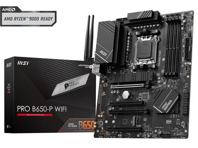 MSI PRO B650-P WIFI AM5 ATX Motherboard: $174.99 MSI PRO B650-P WIFI AM5 ATX Motherboard: $174.99