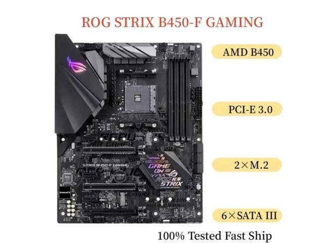 Asus ROG Strix B450-F Gaming Motherboard: $213.64