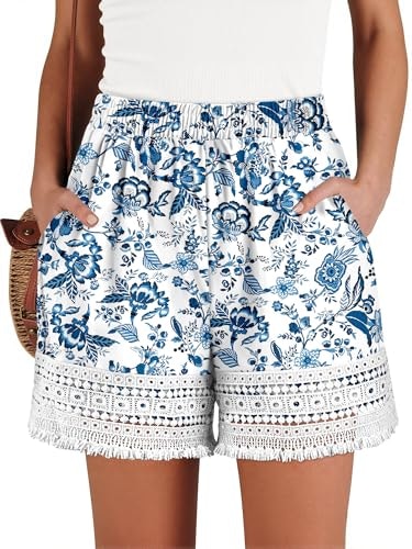 Bette Boutik Women's Plus Size Linen Cotton Lounge Shorts: $17.99 Bette Boutik Women's Plus Size Linen Cotton Lounge Shorts: $17.99