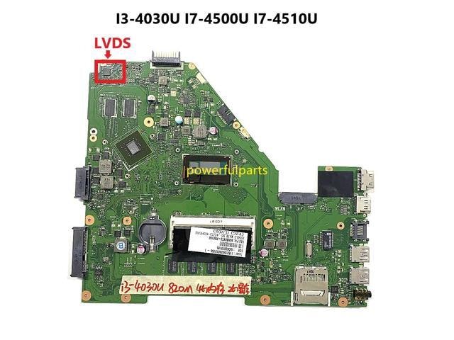 Asus X550LN Motherboard for LVDS Screen with i7-4510U 820M Graphics and 4GB RAM: $679.25
