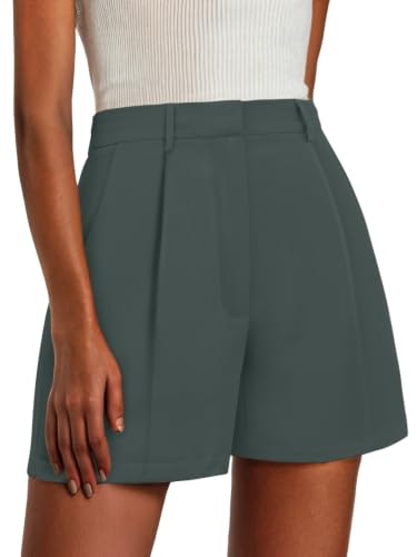 Feiersi Women's Elastic Waist Tailored Dressy Casual Shorts: $16.99 Feiersi Women's Elastic Waist Tailored Dressy Casual Shorts: $16.99