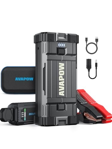 Avapow 4,000A Car Jump Starter: $55.98 Avapow 4,000A Car Jump Starter: $55.98