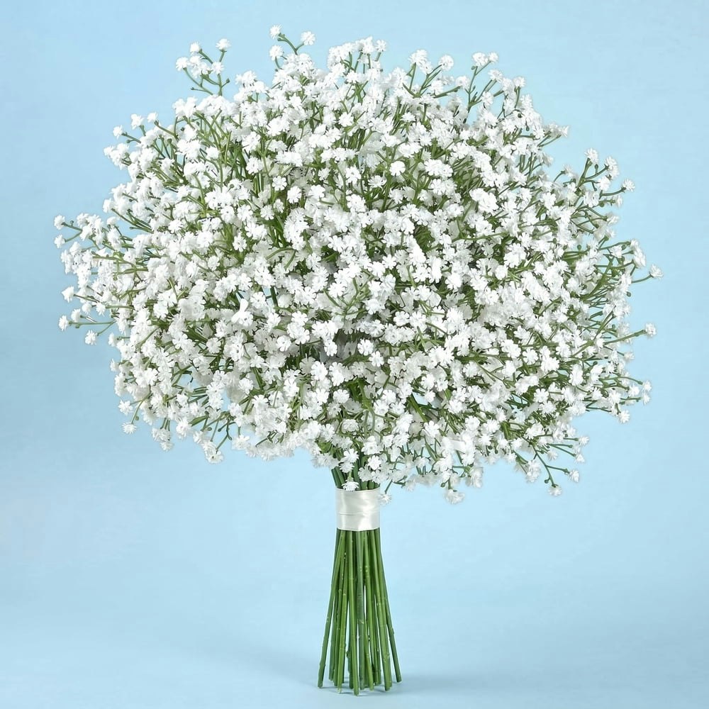 Waipfaru Artificial Silk Baby's Breath Flowers 12-Pack: $12.21