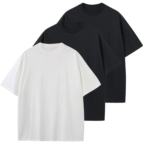 Men's Heavyweight Cotton Oversized T-Shirt 3-Pack: $29.86 Men's Heavyweight Cotton Oversized T-Shirt 3-Pack: $29.86