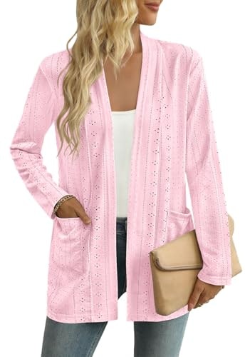 Yincro Women's Lightweight Open Front Cardigan: $19.99 Yincro Women's Lightweight Open Front Cardigan: $19.99