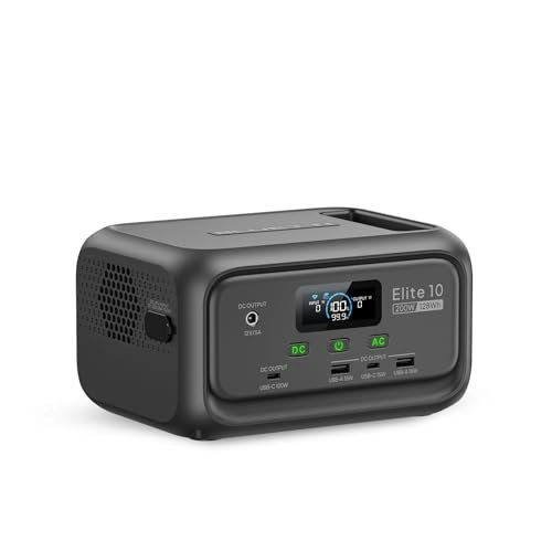 Bluetti Elite 10 128Wh 200W Portable Power Station: $112.98
