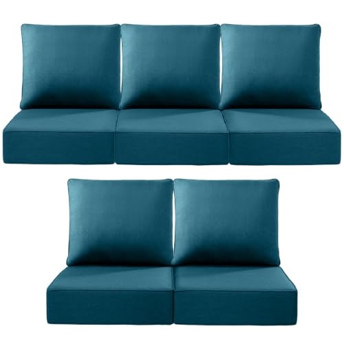 Actrest 5-Piece Outdoor Patio Furniture Cushion Set: $455.17 Actrest 5-Piece Outdoor Patio Furniture Cushion Set: $455.17