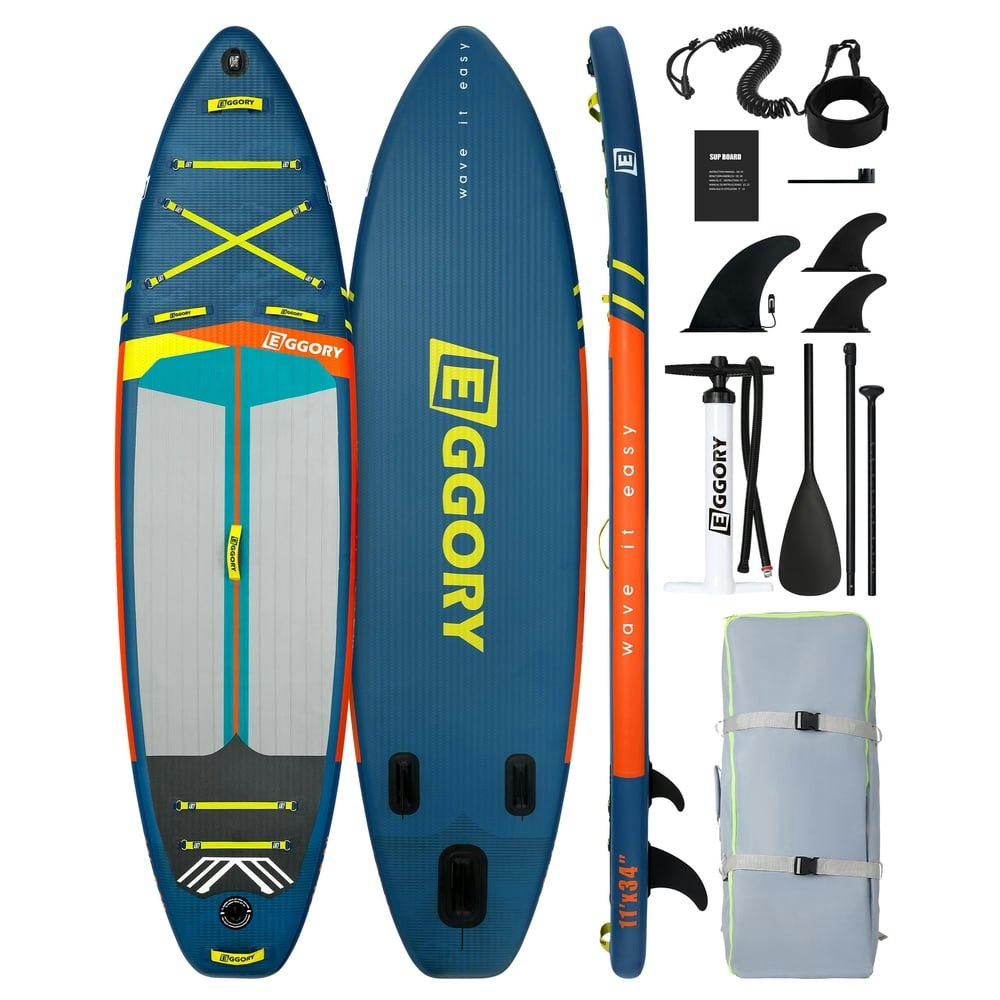 Eggory 11-foot Inflatable Stand Up Paddle Board: $139.99 Eggory 11-foot Inflatable Stand Up Paddle Board: $139.99