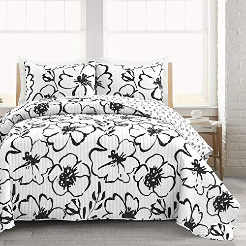 Lush Decor Scandinavian Floral 3-Piece King Quilt Set: $53.75 Lush Decor Scandinavian Floral 3-Piece King Quilt Set: $53.75