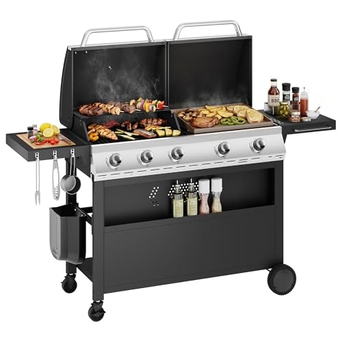 Sophia & William Propane Gas Grill and Griddle Combo: $541.49 Sophia & William Propane Gas Grill and Griddle Combo: $541.49