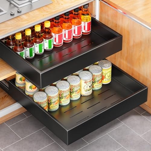 20-Inch Wide Pull-Out Cabinet Organizer: $44.63 20-Inch Wide Pull-Out Cabinet Organizer: $44.63