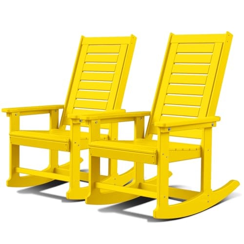 Greenvines Oversized Outdoor Rocking Chair 2-Pack: $254.99