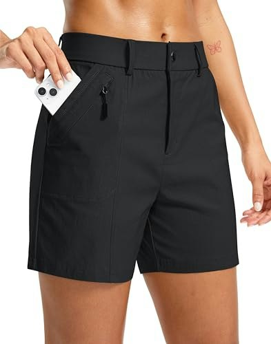 Santiny Women's Hiking Golf Shorts: $25.49 Santiny Women's Hiking Golf Shorts: $25.49
