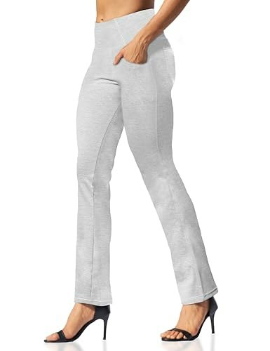 Vooveeya Women's High Waisted Straight Leg Yoga Pants with Pockets: $27.18 Vooveeya Women's High Waisted Straight Leg Yoga Pants with Pockets: $27.18