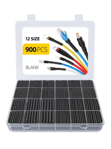 900-Piece Wire Heat Shrink Tubing Kit: $7.88 900-Piece Wire Heat Shrink Tubing Kit: $7.88