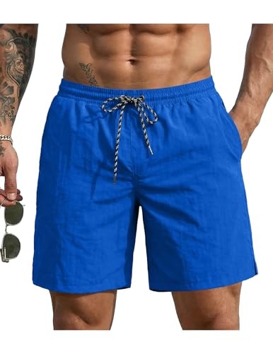 Ekouaer 7-inch Men's Swim Trunks: $16.99 Ekouaer 7-inch Men's Swim Trunks: $16.99