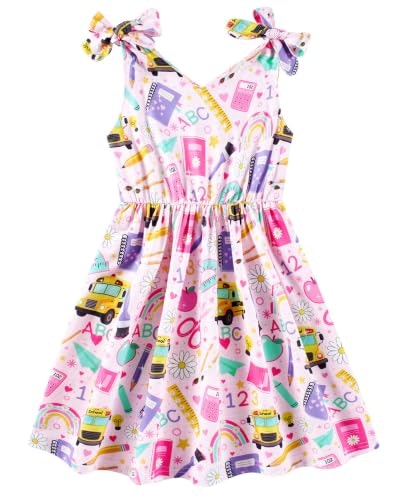Enlifety Girls Back to School Dress: $14.23