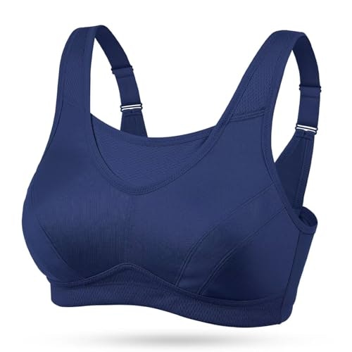 Wingslove Women's Full Coverage High Impact Wirefree Sports Bra: $25.49 Wingslove Women's Full Coverage High Impact Wirefree Sports Bra: $25.49