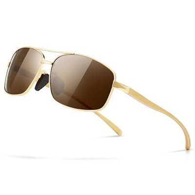 Sungait SGT458 Polarized Rectangular Sunglasses for $14 + free shipping w/ Prime