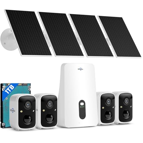 Hiseeu Solar Wireless Security Camera System with 1TB Storage: $219.99 Hiseeu Solar Wireless Security Camera System with 1TB Storage: $219.99