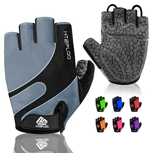 Htzploo Half Finger Cycling Gloves: $14.99 Htzploo Half Finger Cycling Gloves: $14.99