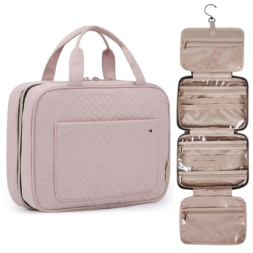 Bagsmart Hanging Travel Toiletry Bag: $12.59