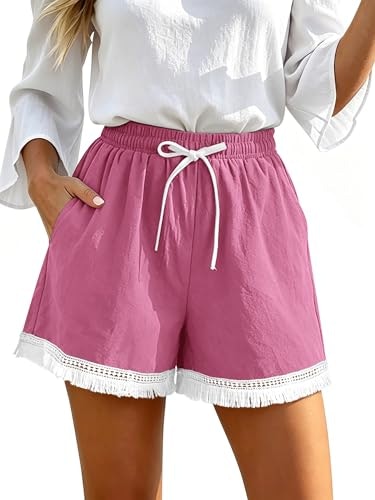 Bette Boutik Women's Plus Size Linen Lounge Shorts: $8.99 Bette Boutik Women's Plus Size Linen Lounge Shorts: $8.99