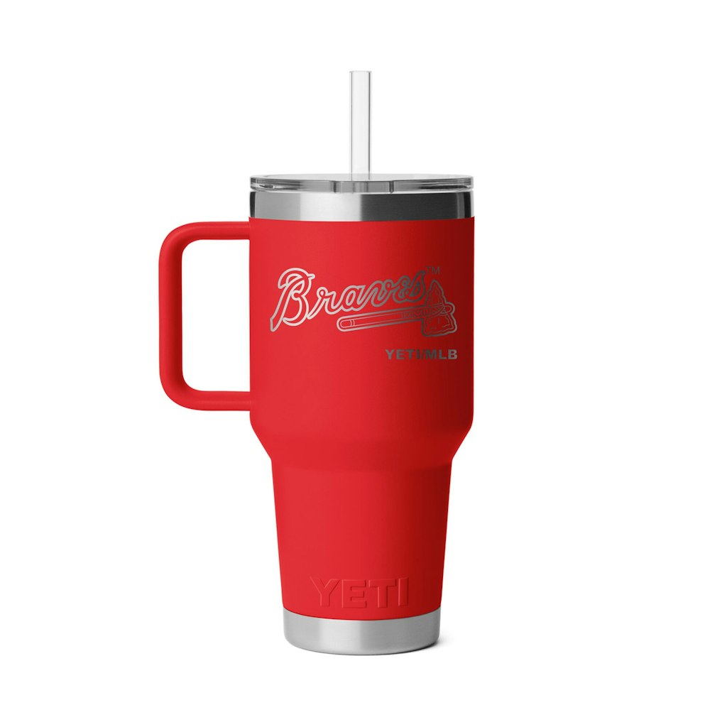 YETI Atlanta Braves 35oz Rambler Straw Mug: $57 YETI Atlanta Braves 35oz Rambler Straw Mug: $57
