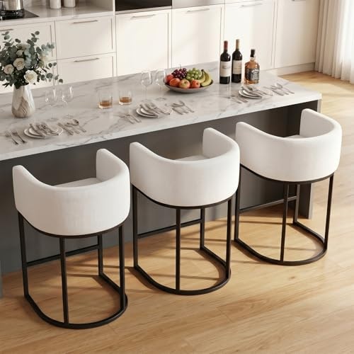 Kramzming 24-Inch Counter Height Bar Stools 3-Pack: $279.98