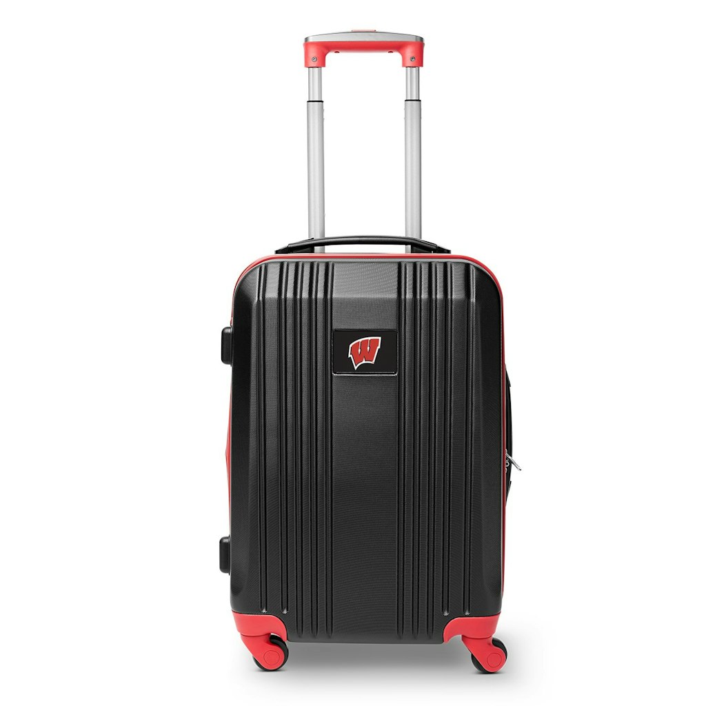 Mojo Wisconsin Badgers 21-Inch Hardcase Spinner Carry-On: $169.99 Mojo Wisconsin Badgers 21-Inch Hardcase Spinner Carry-On: $169.99