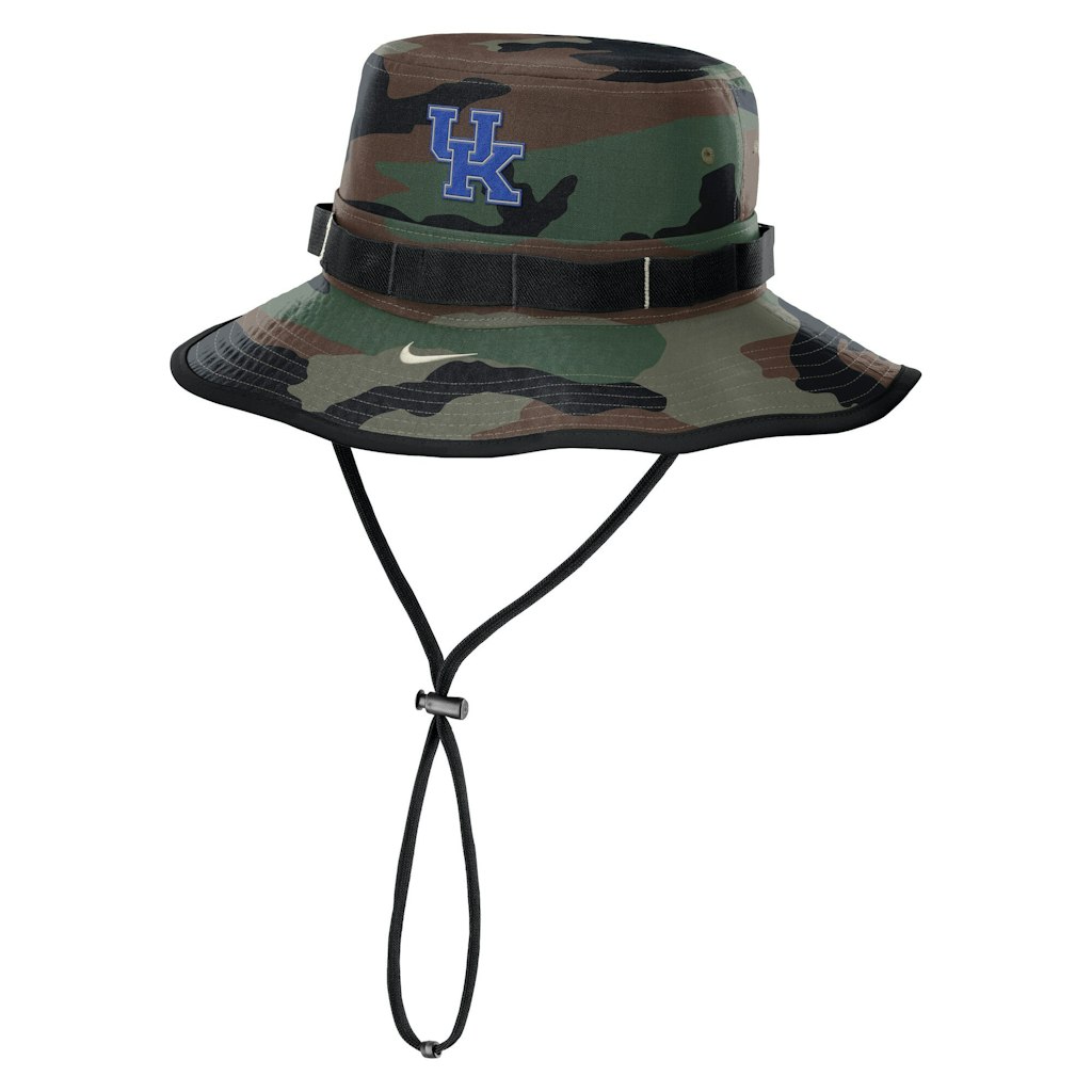 Nike Kentucky Wildcats Military Appreciation Camo Bucket Hat: $35.99 Nike Kentucky Wildcats Military Appreciation Camo Bucket Hat: $35.99