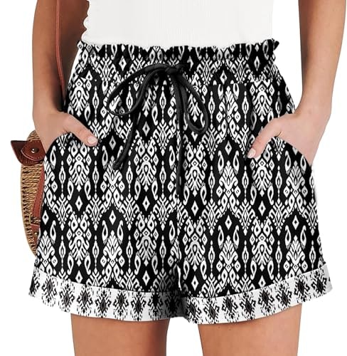 Angerella Women's Floral Drawstring Shorts: $18.99 Angerella Women's Floral Drawstring Shorts: $18.99