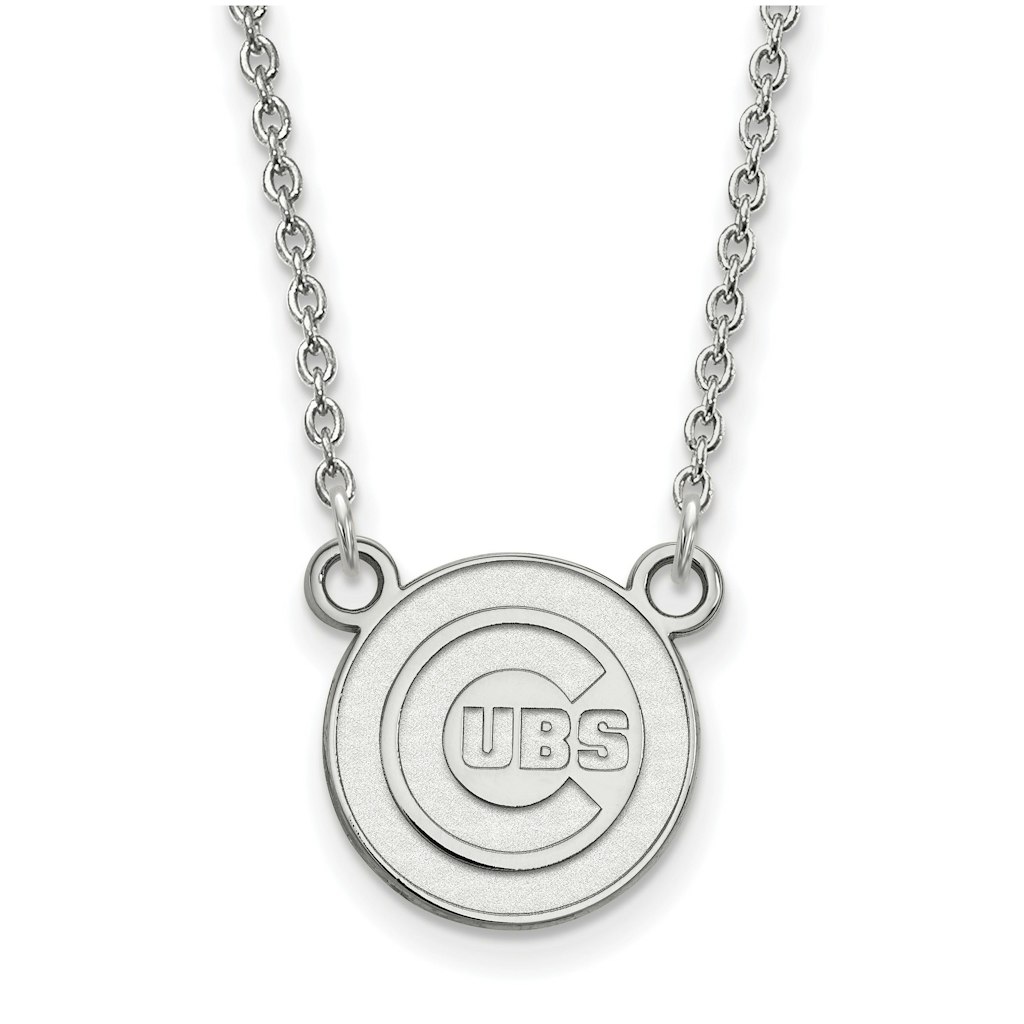 Women's Chicago Cubs Sterling Silver Pendant Necklace: $119.99